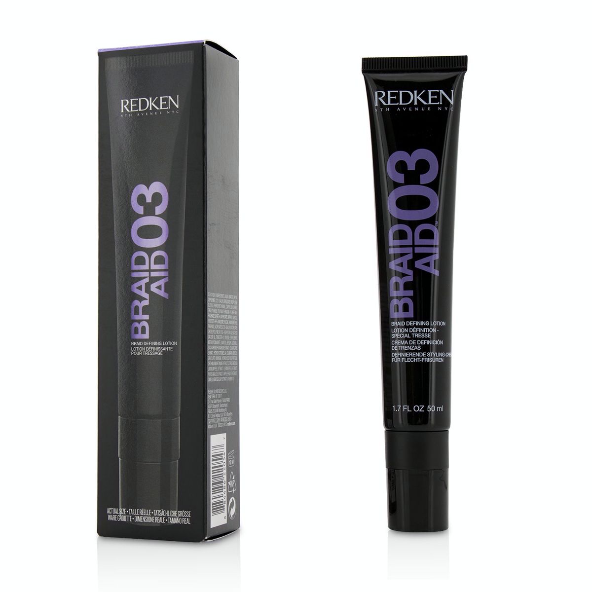 Fashion Collection Braid Aid 03 Braid Defining Lotion (For Runway-Ready Braids and Twists) Redken Image