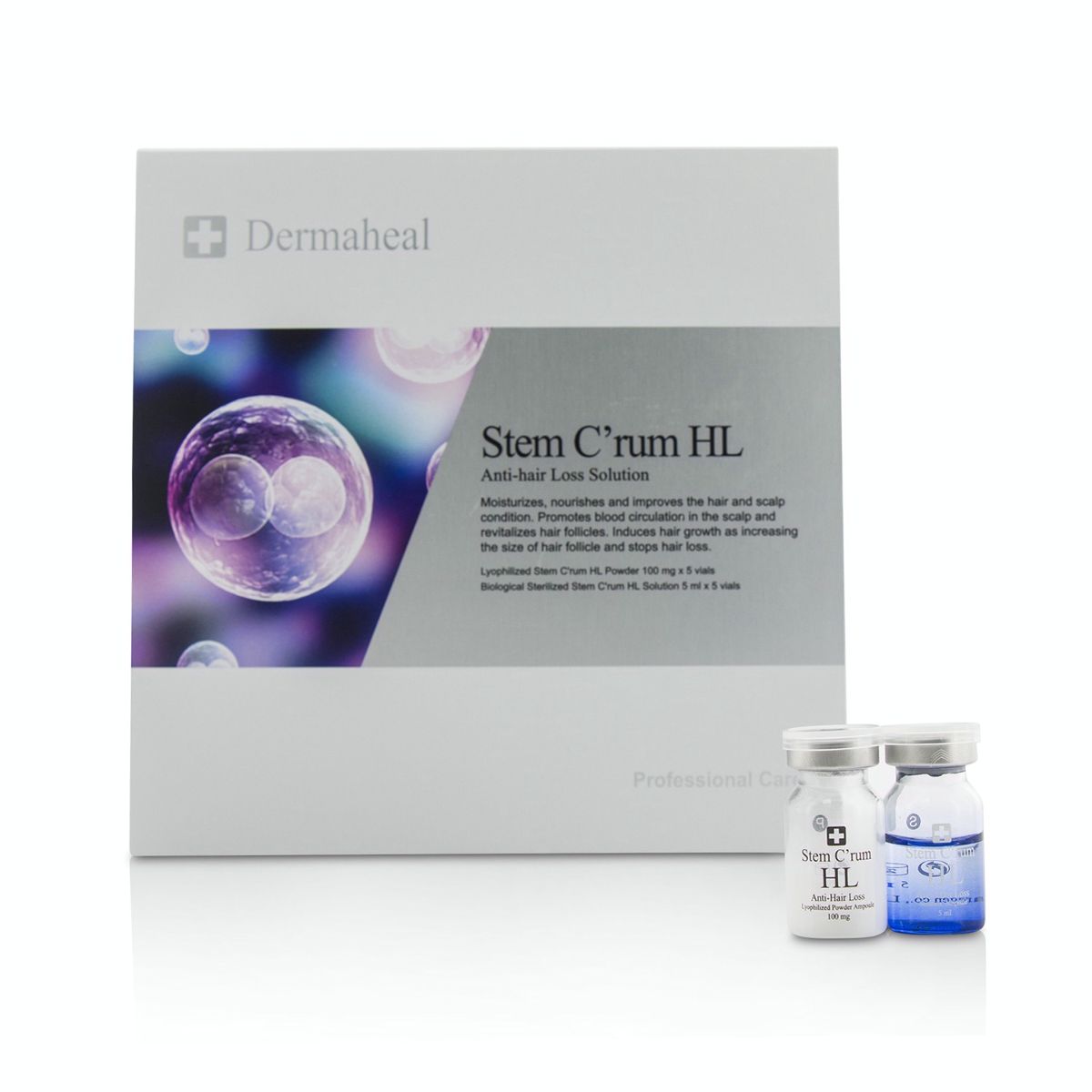 Stem CRum HL Anti-Hair Loss Solution Dermaheal Image