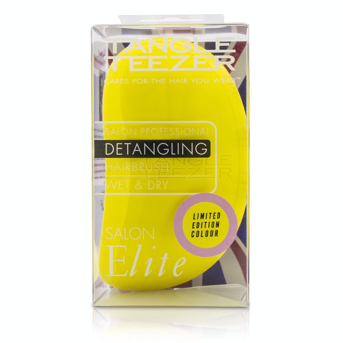 Salon Elite Professional Detangling Hair Brush - # Lemon Sherbet (For Wet  Dry Hair) Tangle Teezer Image