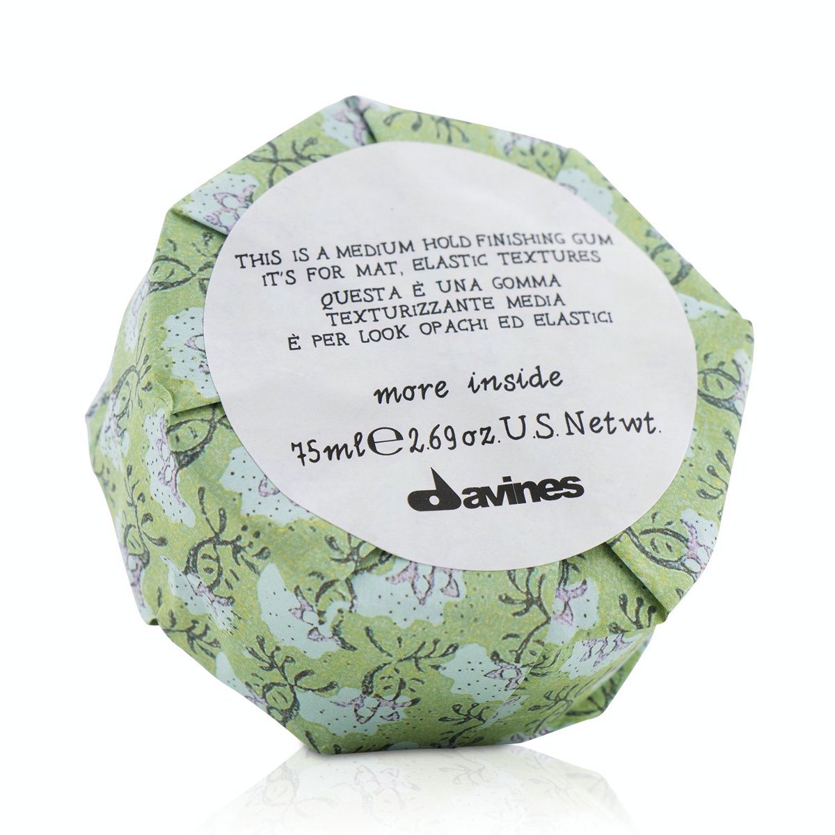 More Inside This Is A Medium Hold Finishing Gum (For Mat Elastic Textures) Davines Image