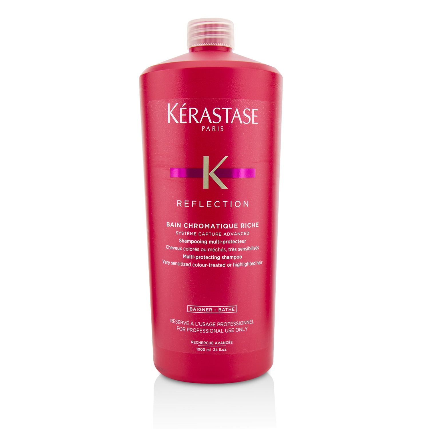 Reflection Bain Chromatique Riche Multi-Protecting Shampoo (Very Sensitized Colour-Treated or Highlighted Hair) Kerastase Image