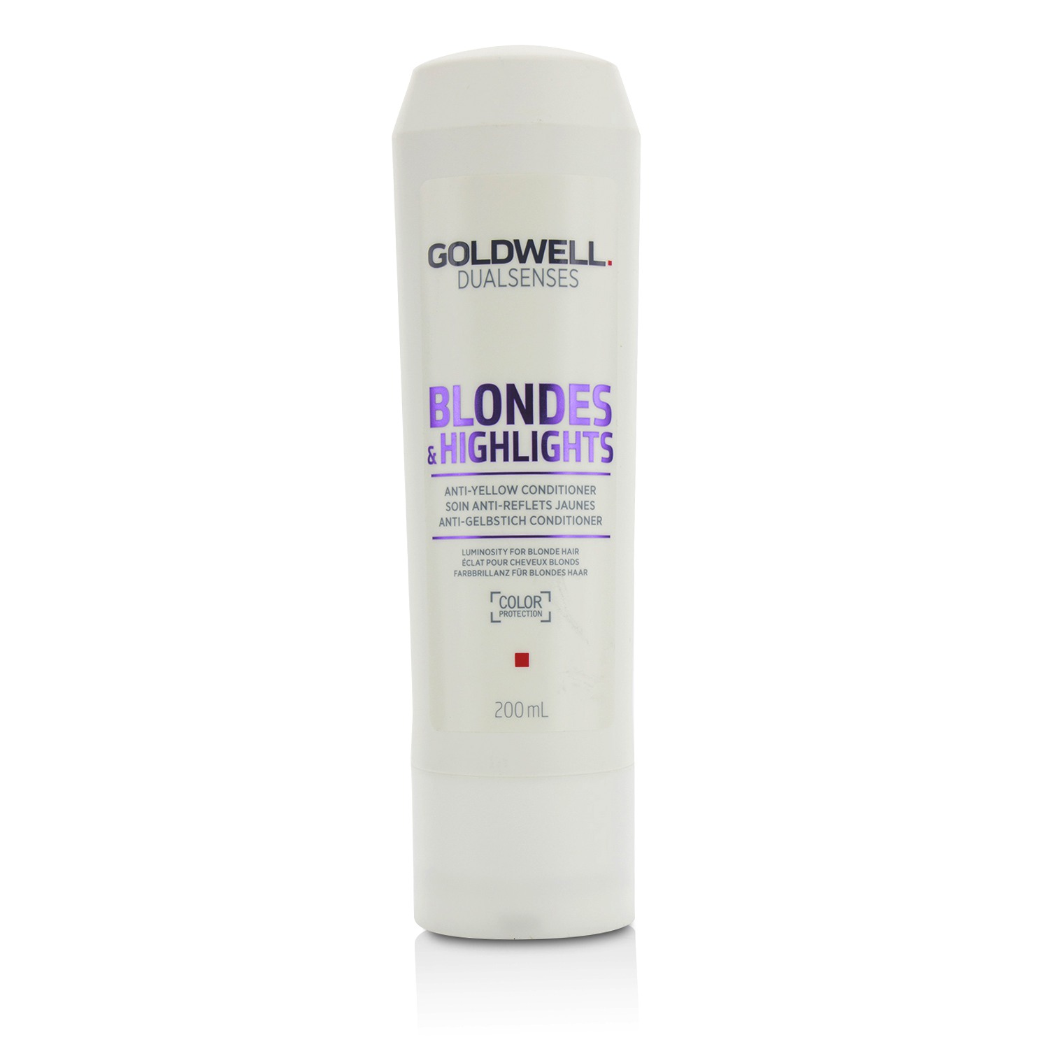 Dual Senses Blondes & Highlights Anti-Yellow Conditioner (Luminosity For Blonde Hair) Goldwell Image