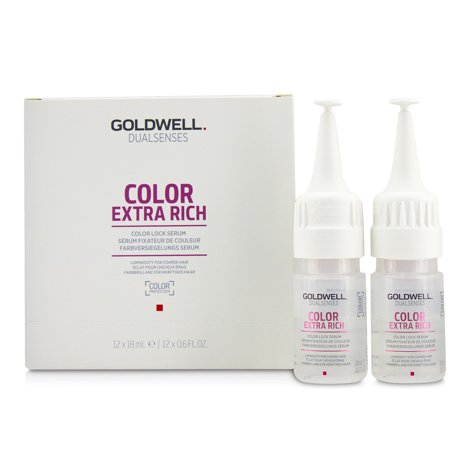 Dual Senses Color Extra Rich Color Lock Serum (Luminosity For Coarse Hair) Goldwell Image