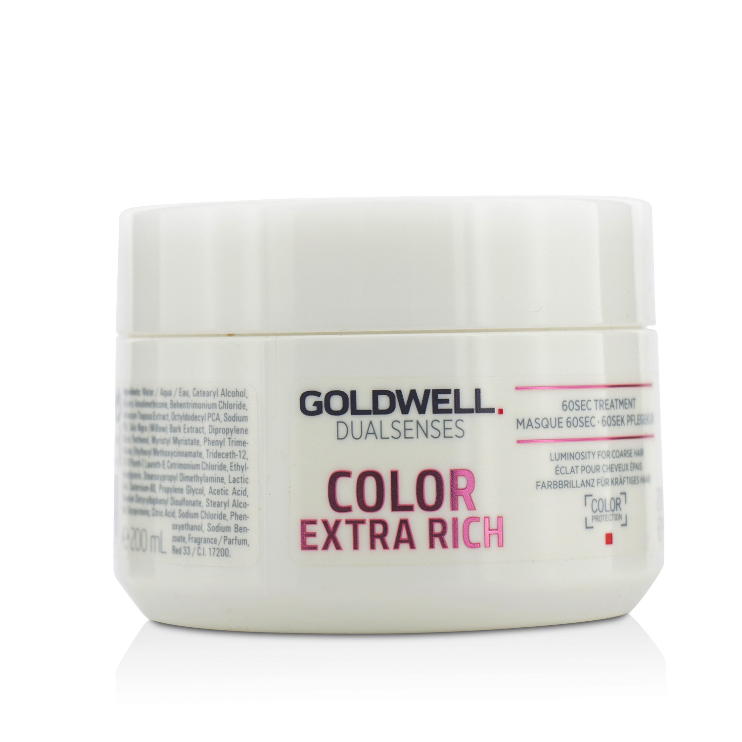 Dual Senses Color Extra Rich 60Sec Treatment (Luminosity For Coarse Hair) Goldwell Image