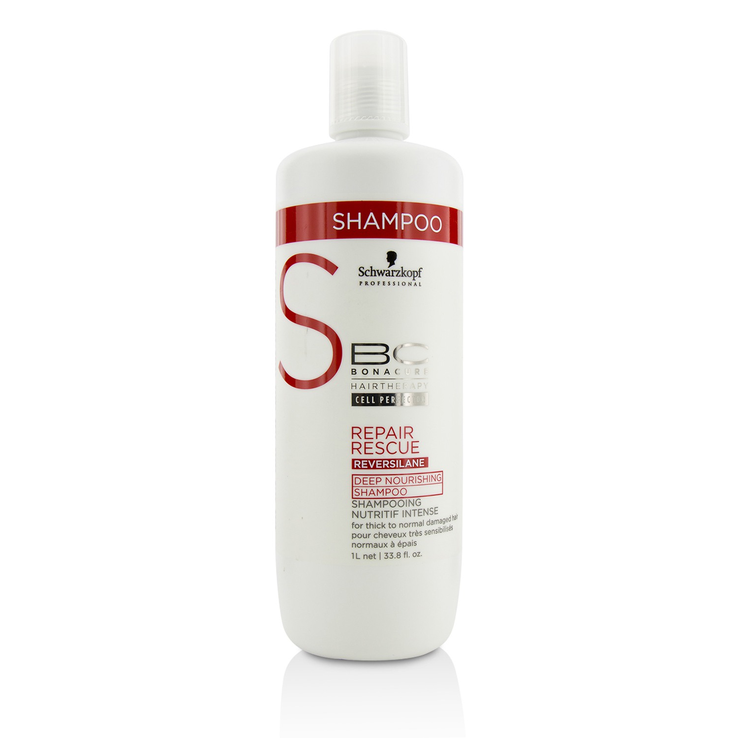 BC Repair Rescue Reversilane Deep Nourishing Shampoo (For Thick to Normal Damaged Hair) Schwarzkopf Image