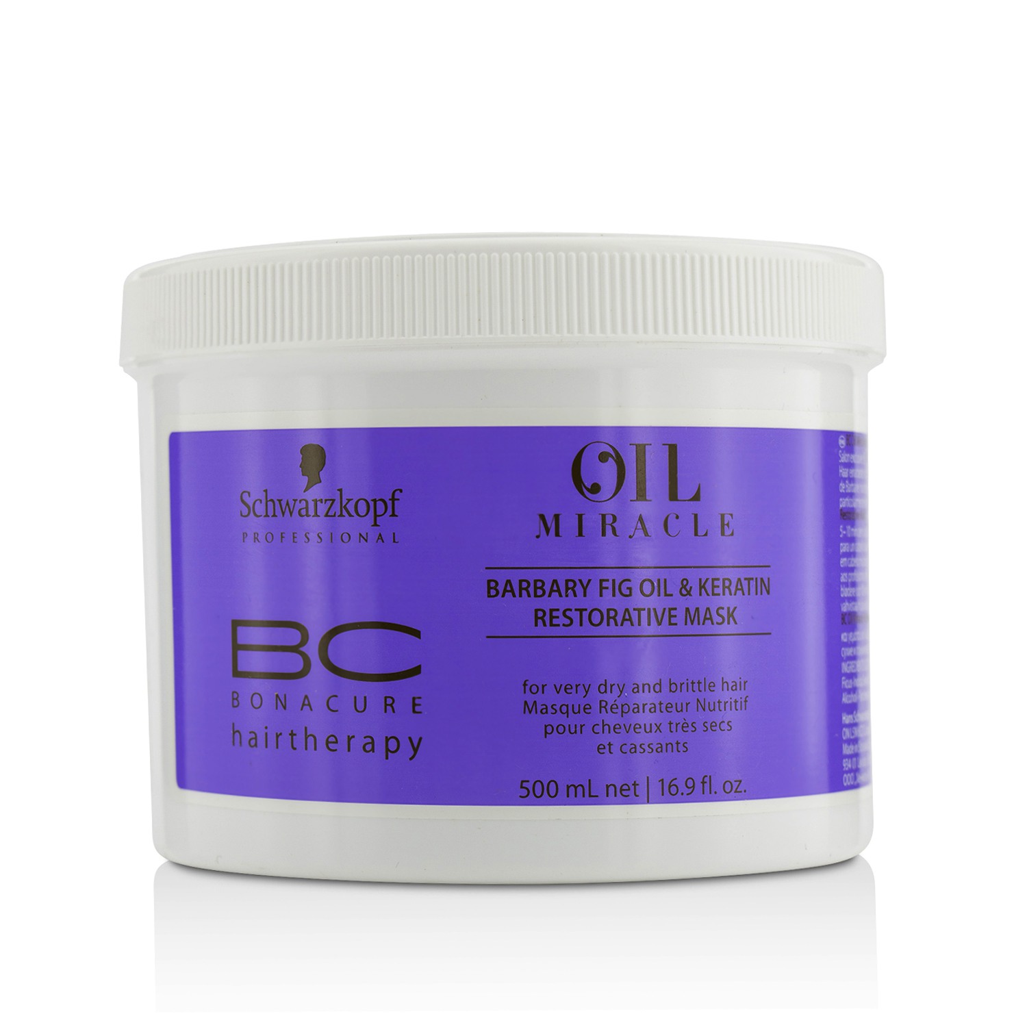 BC Oil Miracle Barbary Fig Oil & Keratin Restorative Mask (For Very Dry and Brittle Hair) Schwarzkopf Image