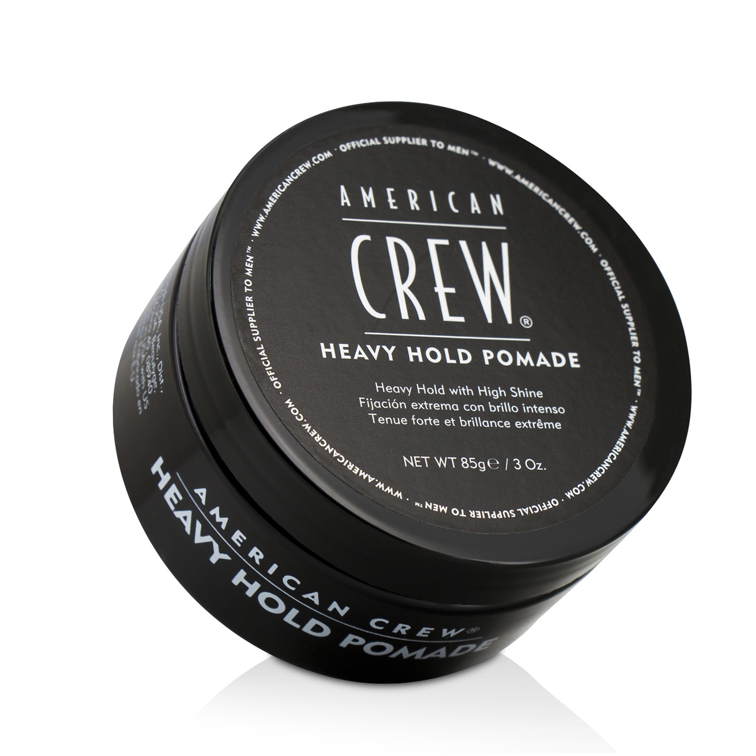 Men Heavy Hold Pomade (Heavy Hold with High Shine) American Crew Image