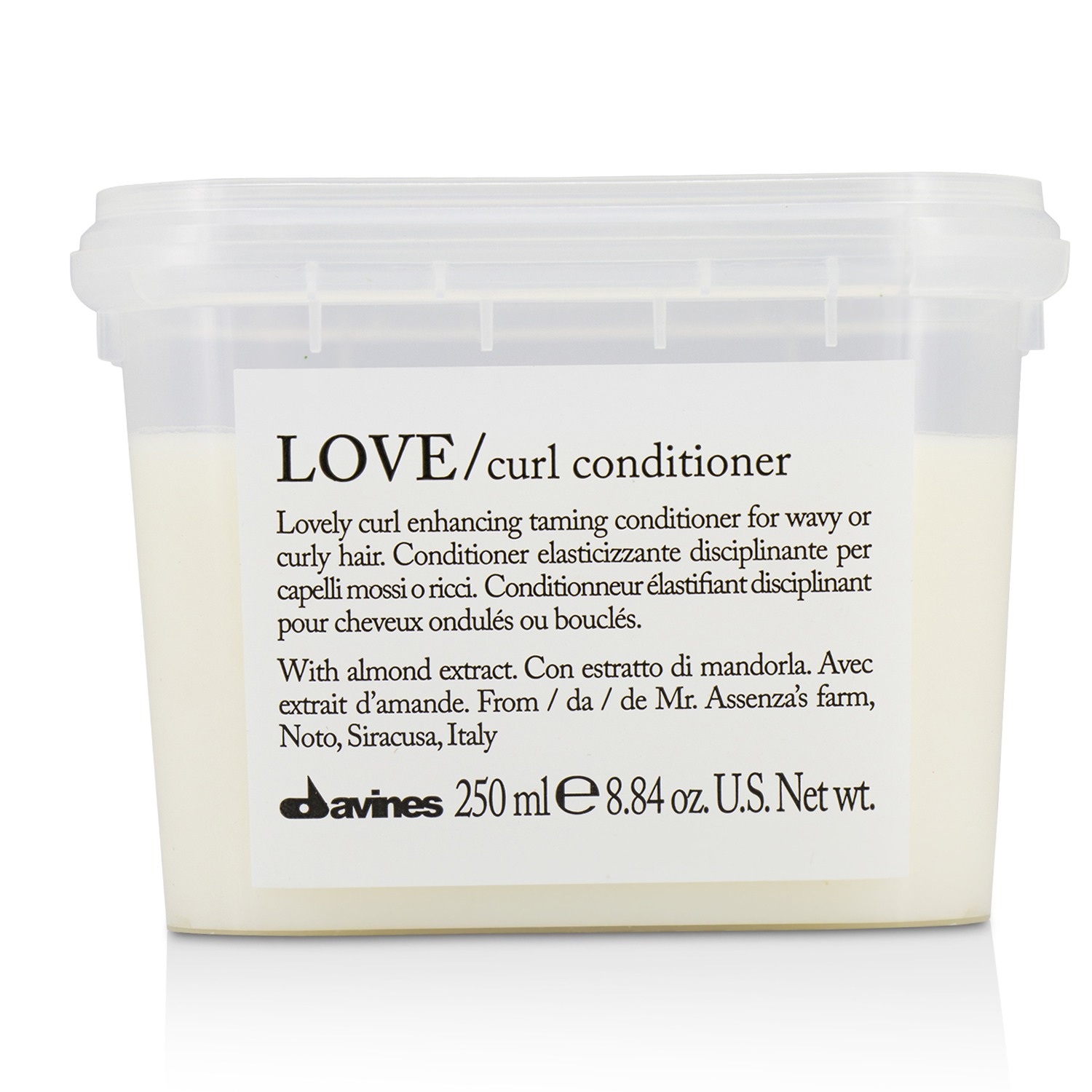 Love Lovely Curl Enchancing Taming Conditioner (For Wavy or Curly Hair) Davines Image