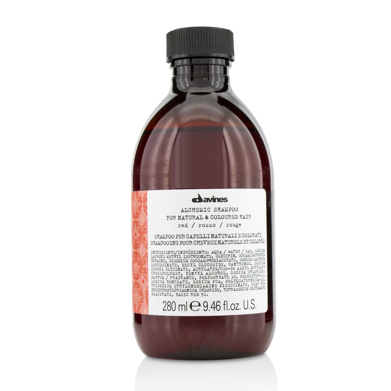Alchemic Shampoo - # Red (For Natural & Coloured Hair) Davines Image