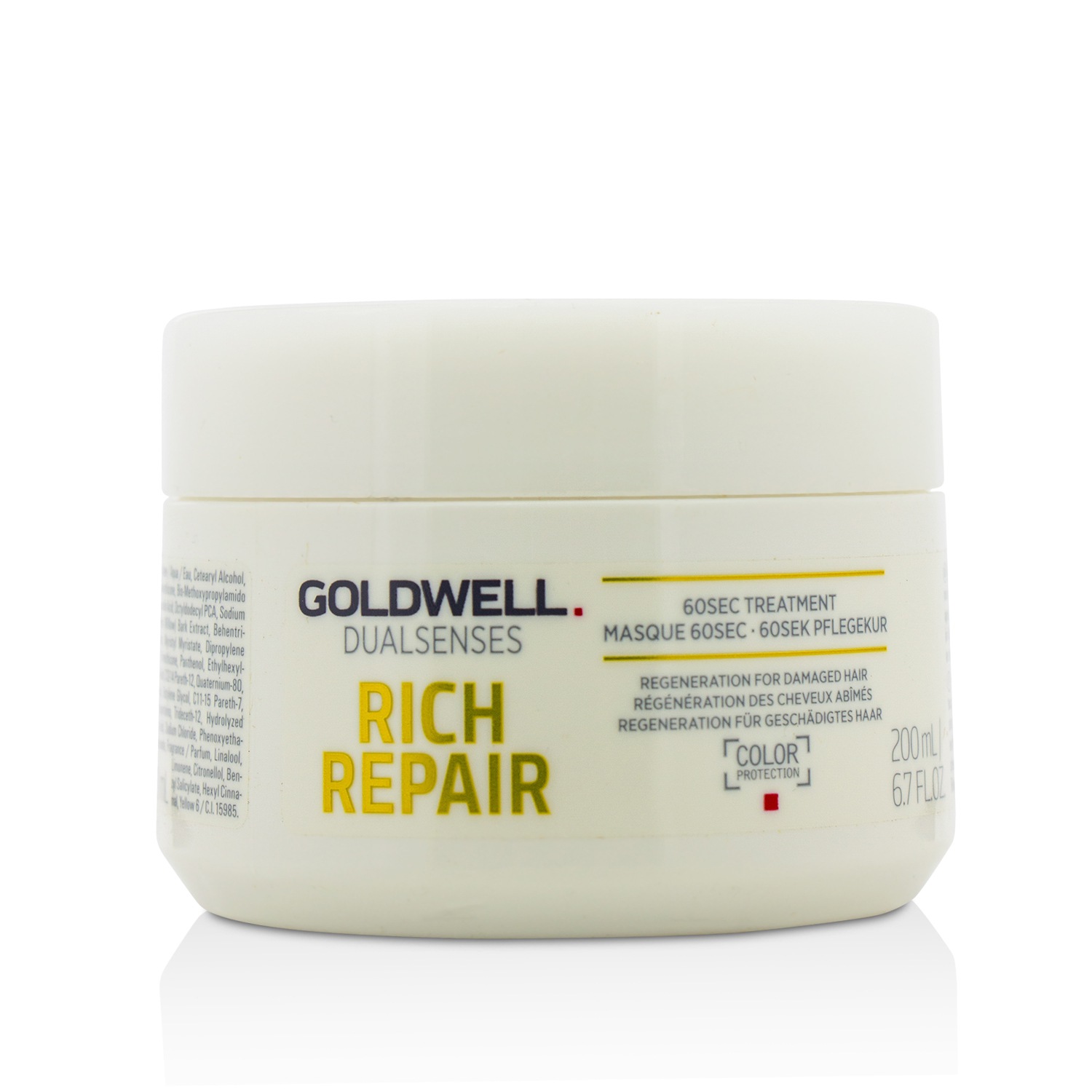 Dual Senses Rich Repair 60Sec Treatment (Regeneration For Damaged Hair) Goldwell Image
