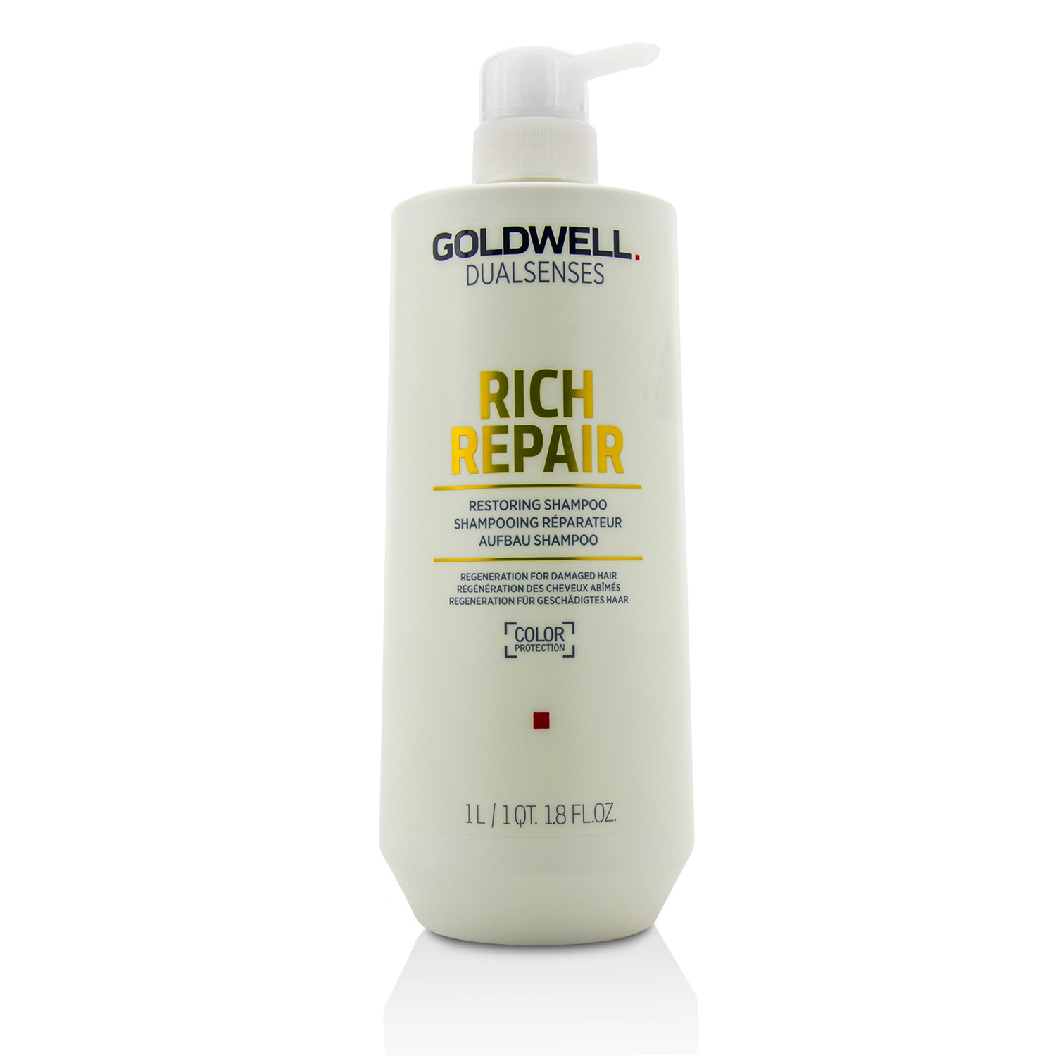 Dual Senses Rich Repair Restoring Shampoo (Regeneration For Damaged Hair) Goldwell Image