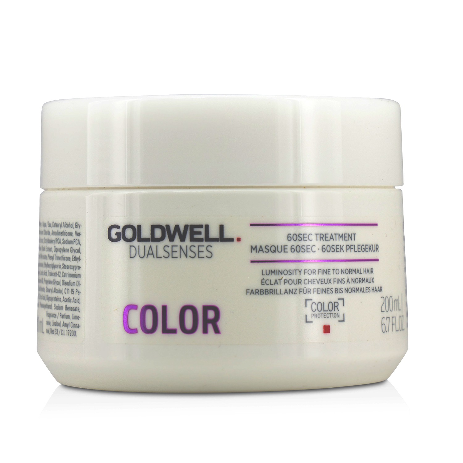 Dual Senses Color 60Sec Treatment (Luminosity For Fine to Normal Hair) Goldwell Image