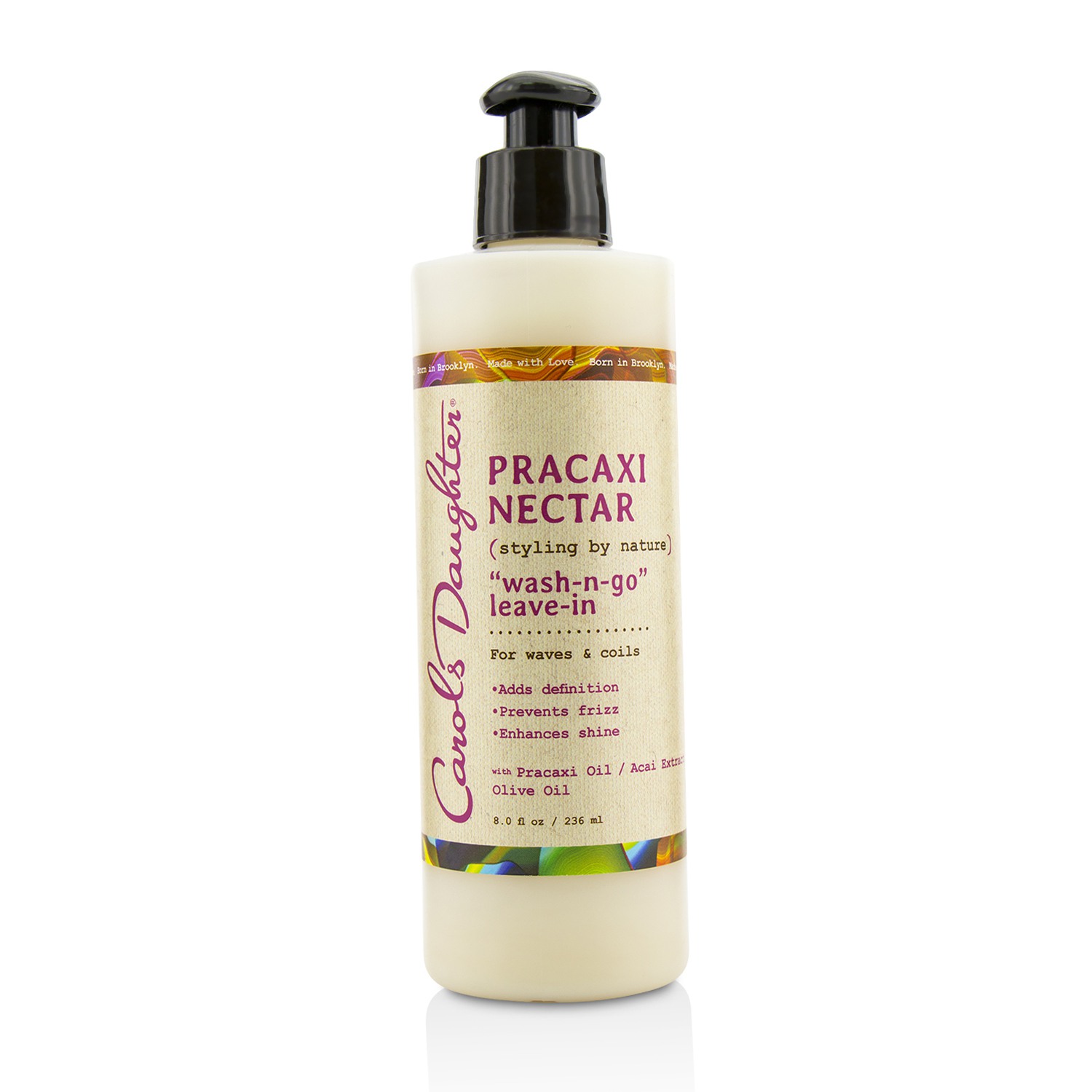 Pracaxi Nectar Wash-n-Go Leave-In (For Waves & Coils) Carols Daughter Image