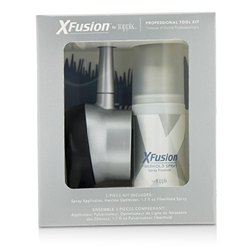 Professional Tool Kit: Spray Applicator + Hairline Optimizer + FiberHold Spray 1.7oz XFusion Image