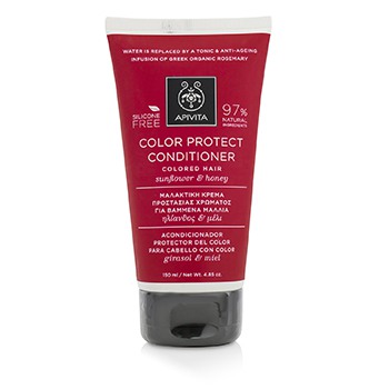 Color Protect Conditioner with Sunflower & Honey (For Colored Hair) Apivita Image