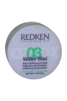 Water Wax 03 Shine Defining Pomade Redken Image