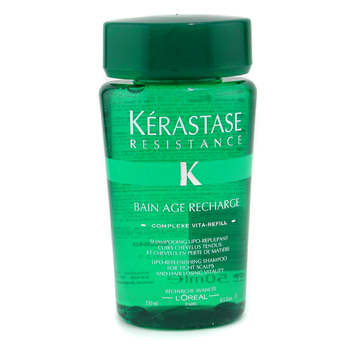 Kerastase Resistance Bain Age Recharge Shampoo ( For Tight Scalps & Hair Losing Vitality ) Kerastase Image