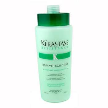 Resistance Bain Volumactive Shampoo ( Fine & Vulnerable Hair )
