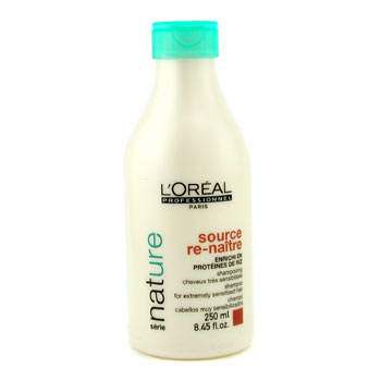 Professionnel Nature Serie - Source Re-Naitre Shampoo ( For Extremely Sensitised Hair ) LOreal Image