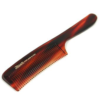 Comb - Turtle Colour ( 16cm & With Handle ) Janeke ( Made In Italy ) Image