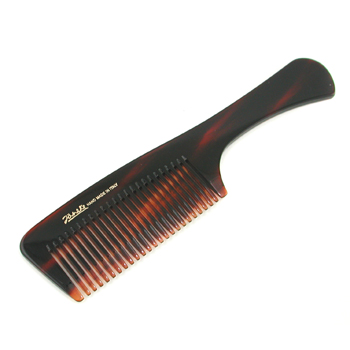 Comb - Turtle Colour ( 21cm & With Handle ) Janeke ( Made In Italy ) Image