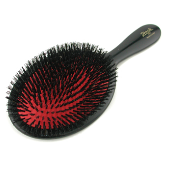 Pure Bristle Brush - Black ( 23.5cm & Round ) Janeke ( Made In Italy ) Image