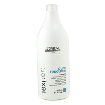 Professionnel Expert Serie - Pure Resource Purifying Shampoo ( For Normal to Oily Hair ) LOreal Image