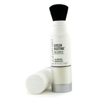 Green Rootine Dry Shampoo Brush On Hair Powder (For Light Hair)