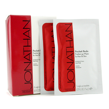 Pocket Redo Freshen-Up Wipes Single-Use Towelettes For Hair and Skin Jonathan Product Image