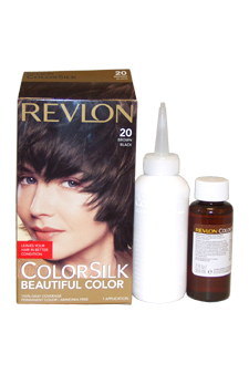 ColorSilk Beautiful Color # 20 Brown Black 2N Revlon Image