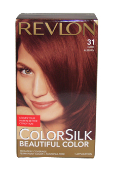 ColorSilk Beautiful Color #31Dark Auburn Revlon Image