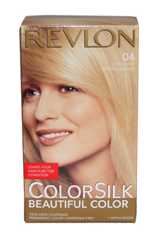 ColorSilk Beautiful Color #04 Ultra Light Nat Blnd Revlon Image