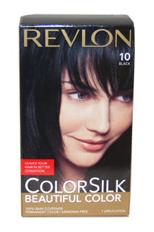 ColorSilk Beautiful Color #10 Black Revlon Image