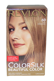 ColorSilk Beautiful Color #60 Dark Ash Blonde Revlon Image