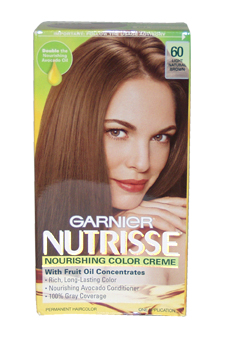 Nutrisse Nourishing Color Creme #60 Light Natural Brown Garnier Image