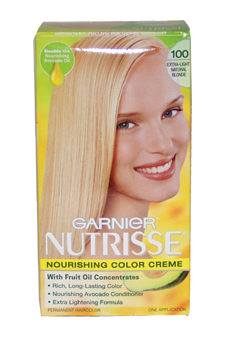Nutrisse Nourishing Color Creme #100 Extra Light Natural Blonde Garnier Image