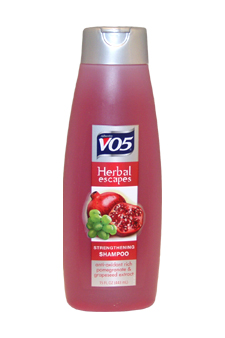 Herbal Escapes Strengthening Shampoo with Pomegranate & Grapeseed Extr