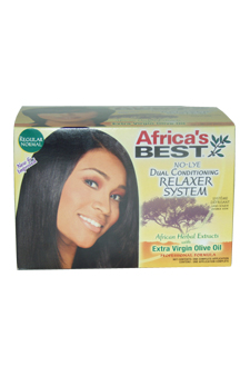 No-Lye Dual Conditioning Relaxer System Africas Best Image