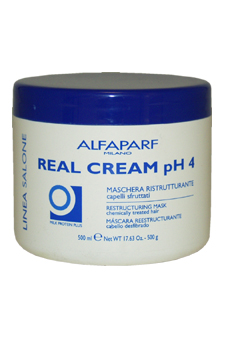 Linea Salone Real Cream pH4 Restructuring Mask ALFAPARF Image
