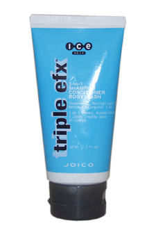 Ice Hair Triple EFX 3-in-1 Shampoo Conditioner Body Wash