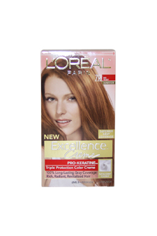 Excellence Creme Pro - Keratine # 7R Red Penny - Warmer LOreal Image