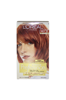 Superior Preference Fade-Defying Color  # RR07 Intense Red Copper - Warmer LOreal Image