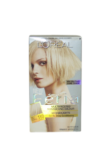 Feria Multi-Faceted Shimmering Color 3X Highlights #110 Very Light Blonde-Cooler LOreal Image