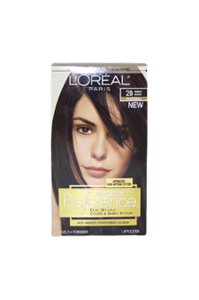 Superior Preference Fade-Defying Color # 2B Purest Black - Natural LOreal Image