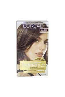 Superior Preference Fade-Defying Color # 6A Light Ash Brown - Cooler LOreal Image