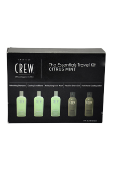The Essentials Travel Kit - Citrus Mint American Crew Image