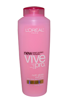 Vive Pro Nutri Gloss Shampoo Medium To Long Hair Thats Normal To Fine LOreal Image