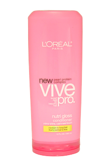 Vive Pro Nutri Gloss Conditioner Medium To Long Hair Thats Normal To Fine LOreal Image