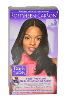 Fade Resistant Rich Conditioning Color # 371 Jet Black Dark and Lovely Image
