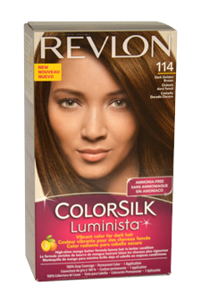 Colorsilk Luminista #114 Dark Golden Brown Revlon Image